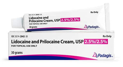 Lidocaine and Prilocaine Cream, USP 2.5%/2.5%