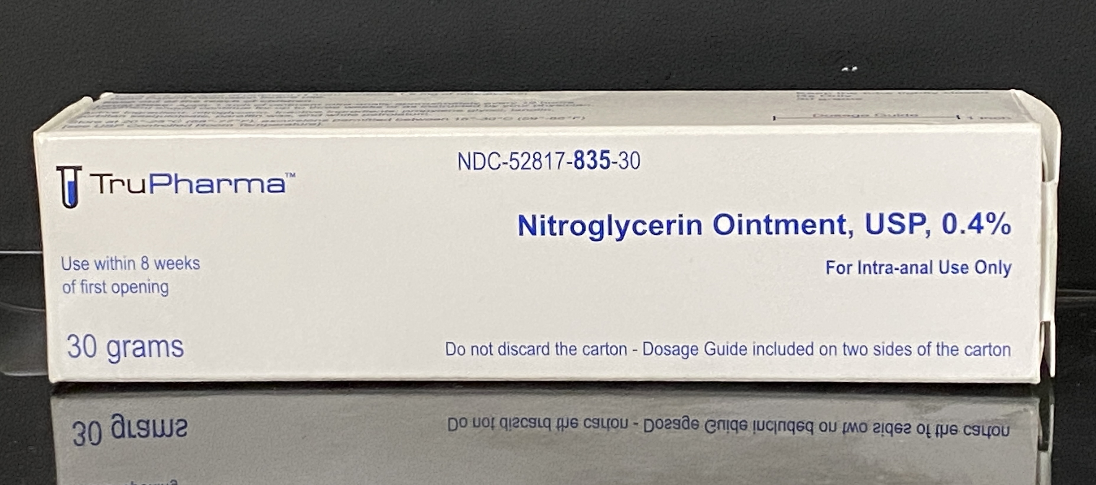 Nitroglycerine 0.4% Ointment